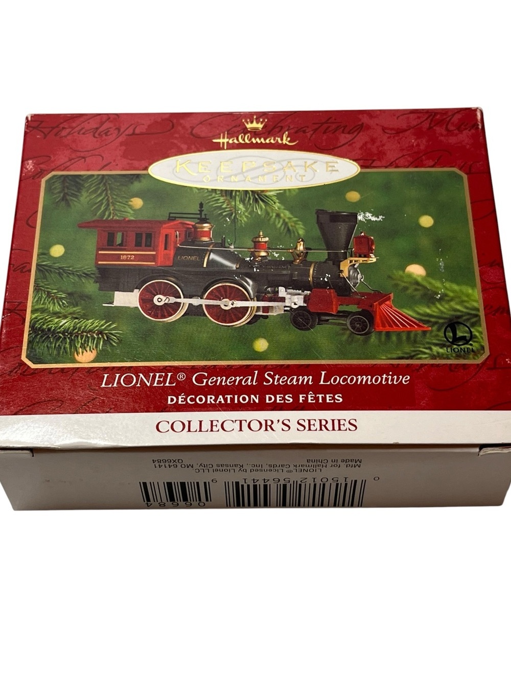 Hallmark Lionel General Steam Locomotive Ornament 
Like new
Collectible